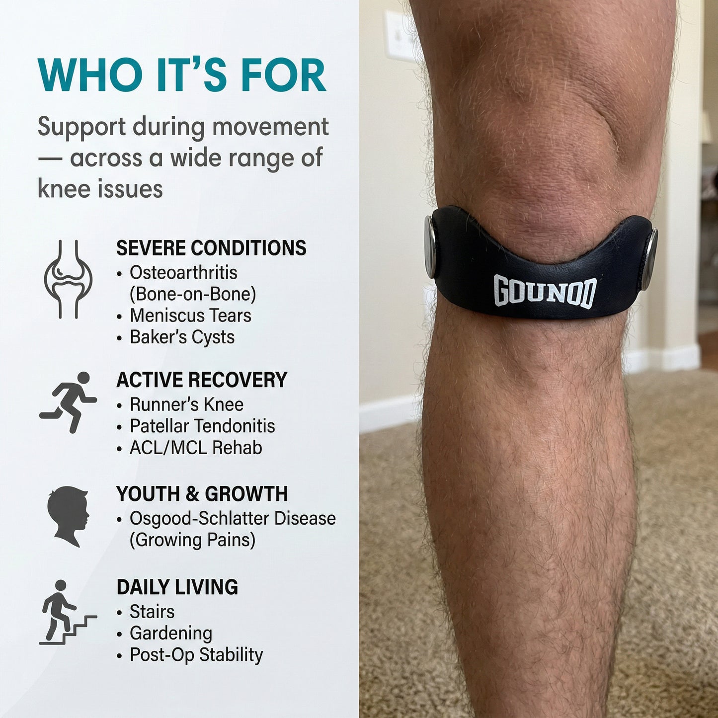 Gounod - Patellar Tendon Support Strap